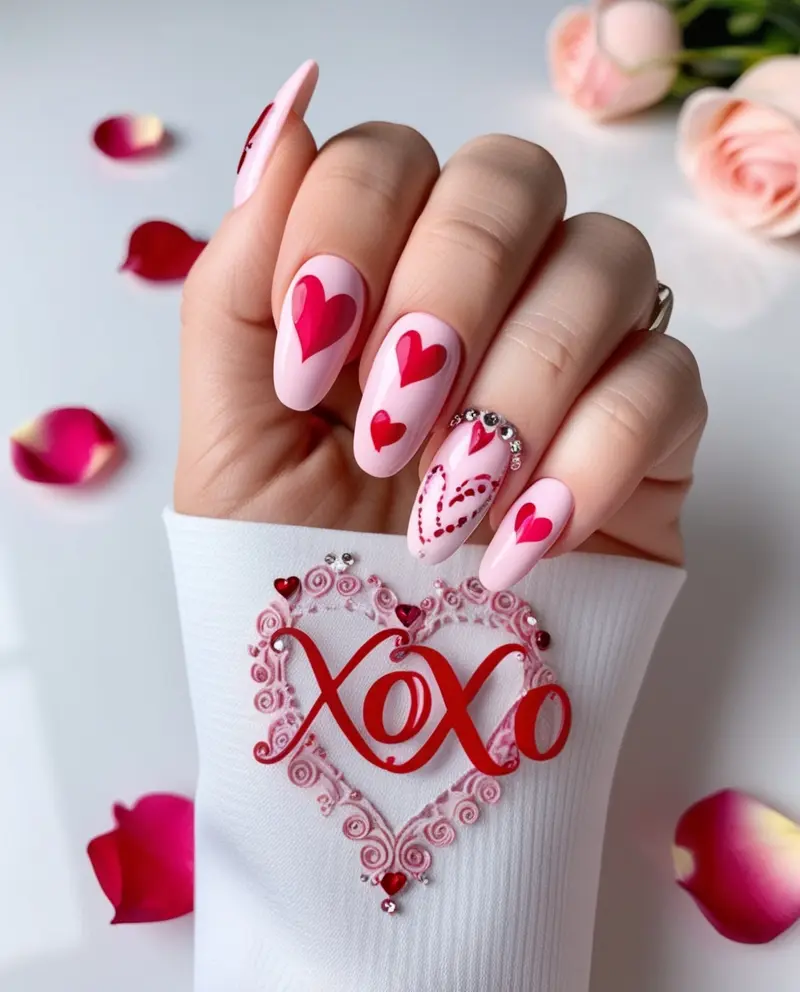 12 Valentine’s Day Cute February Nail Ideas