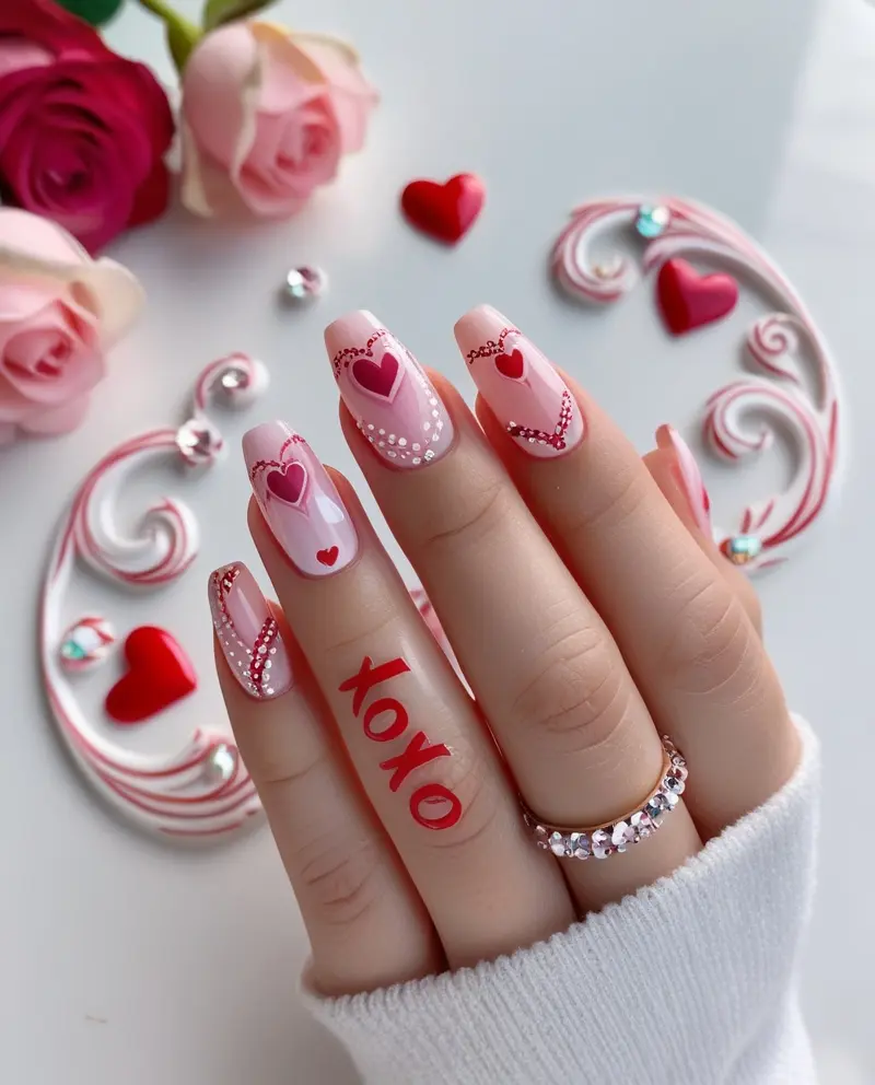 12 Valentine’s Day Cute February Nail Ideas